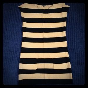 Stripe Sweater dress