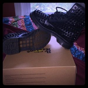 Spiked black boots (Men)