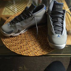 Selling sport blue retro 14s for $90