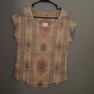 Short sleeved blouse