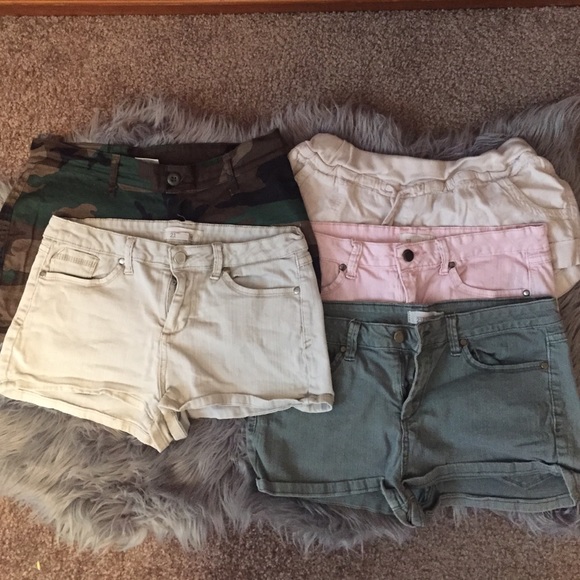 Short Bundle...2 off brand and 3 forever 21