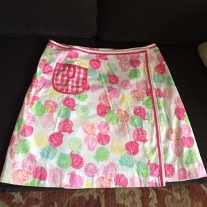 Lilly Pulitzer size 12 wrap skirt