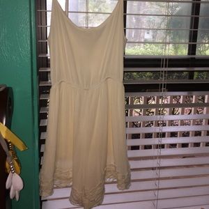 A cream romper