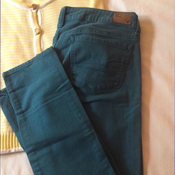 Size 6 winter green jeans