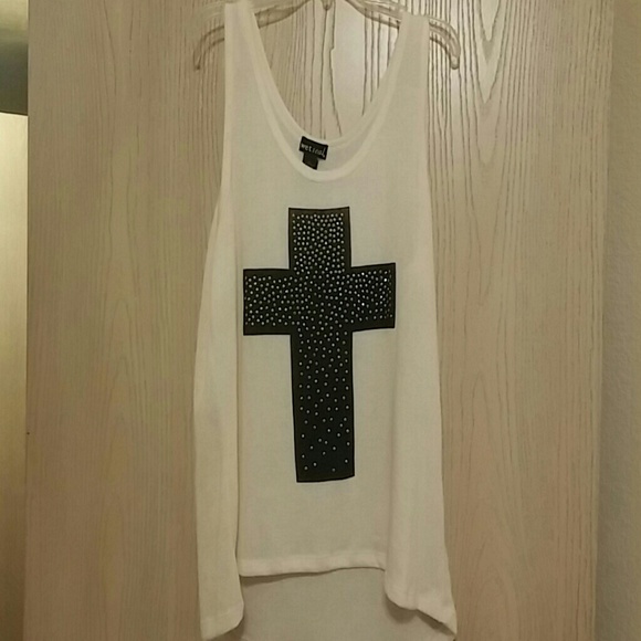 Cross design Tank top