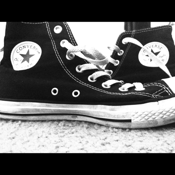 Black High-Top Converse
