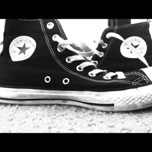 Black High-Top Converse