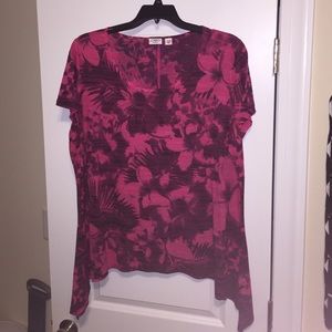 Pink plus (22/24) top