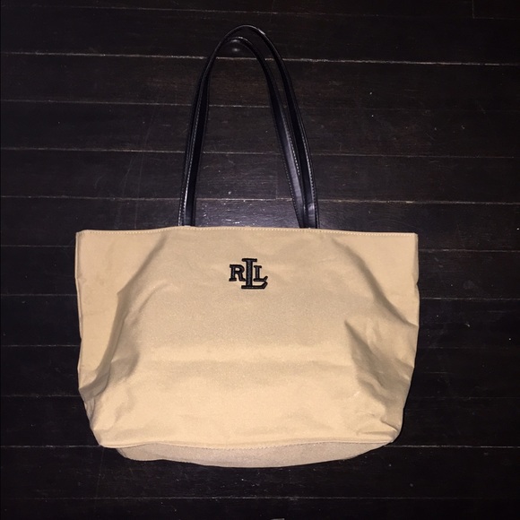 Lauren by Ralph Lauren tan purse
