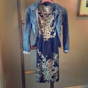 JCrew Pleated sleeveless dress