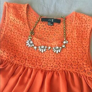 ⭐️FINAL PRICE⭐️ Burnt Orange XXI Tunic