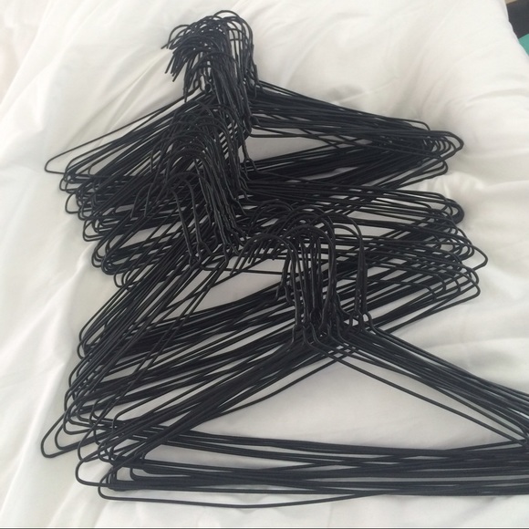Black Wire Hangers