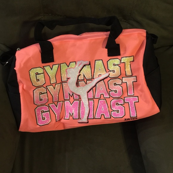 Justice Gymnast duffle bag