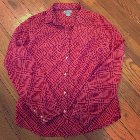 Red blouse