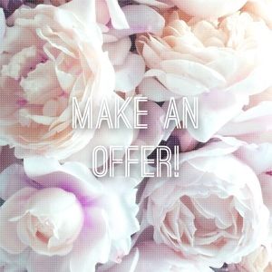 Offers are welcomed!