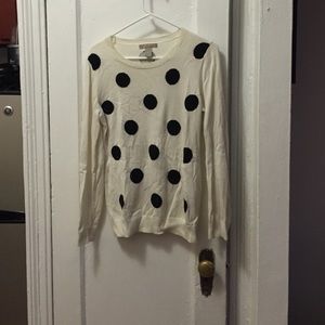 Banana Republic Polka Dot Sweater