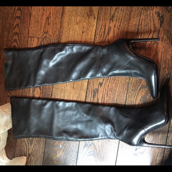 Alexander Wang thigh high boots