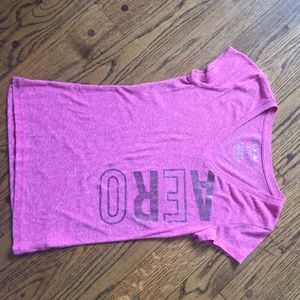 Pink short sleeve Aeropostale shirt