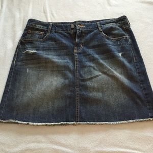 Denim skirt