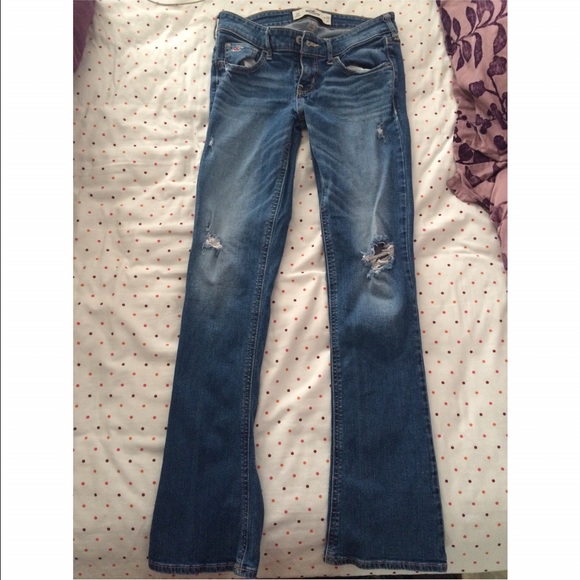 Hollister ripped flare