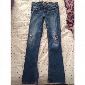 Hollister ripped flare