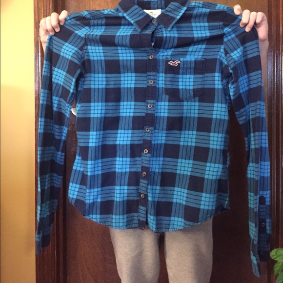 Blue flannel