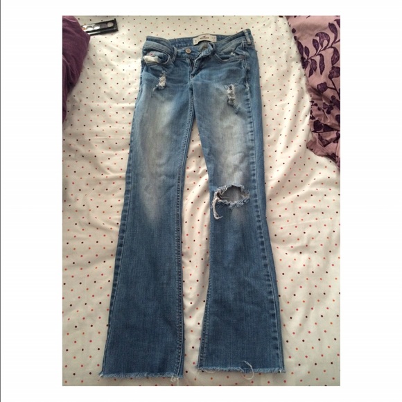 Hollister ripped flare