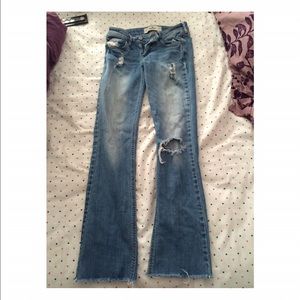Hollister ripped flare