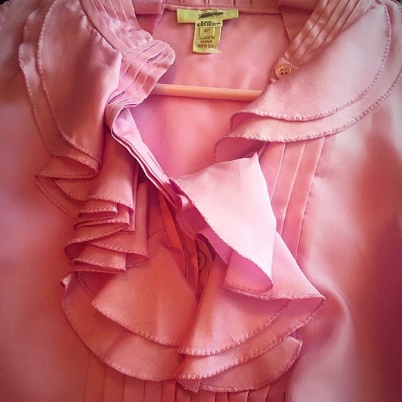 ⭐️FINAL PRICE⭐️ J.Crew Purple/Pink Silk Top