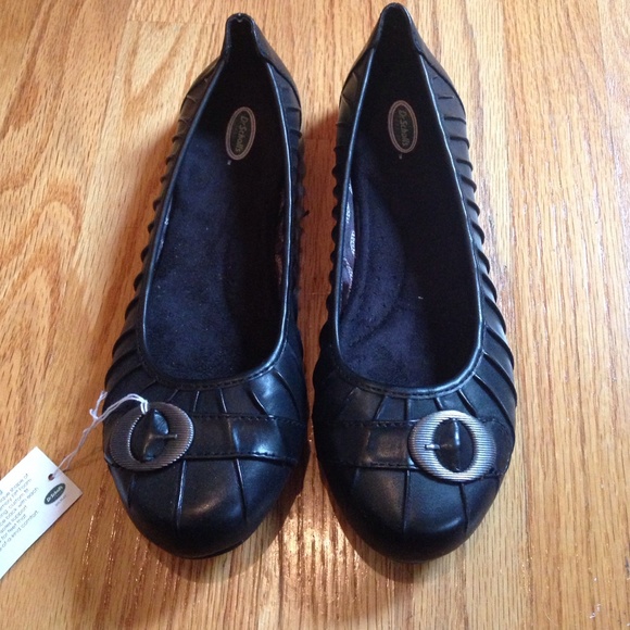 Dr. Scholl's Black Flats Size 8.5