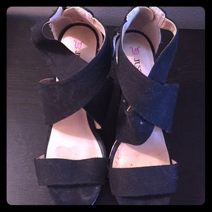 JustFab wedges