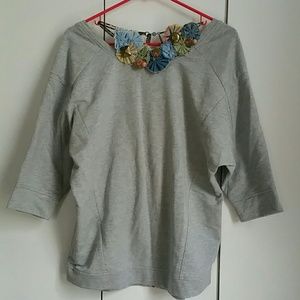 Scoop Back Sweatshirt