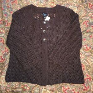 Hand knit cardigan