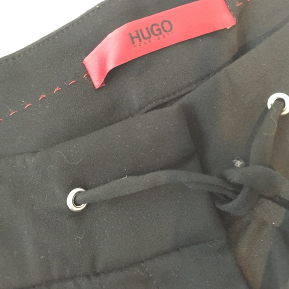 Hugo Boss Silk Slacks, Black size 4