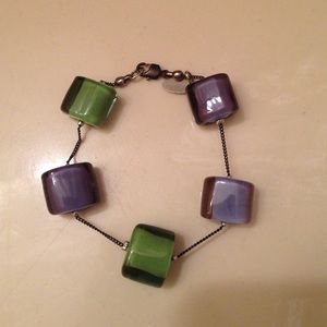 Glass Bead Bracelet