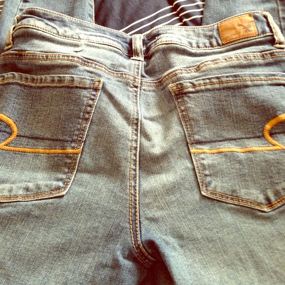 Hi rise skinny jeans
