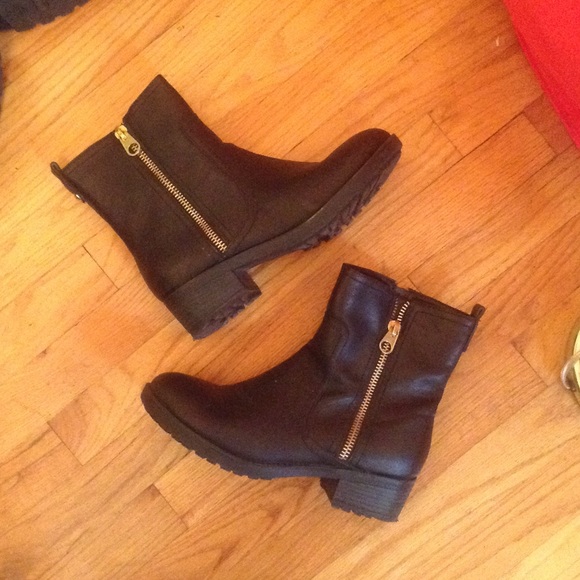 Black booties