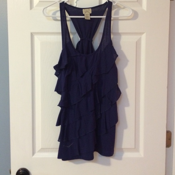 Blue tank