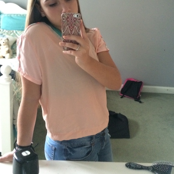 very cute pink shirt