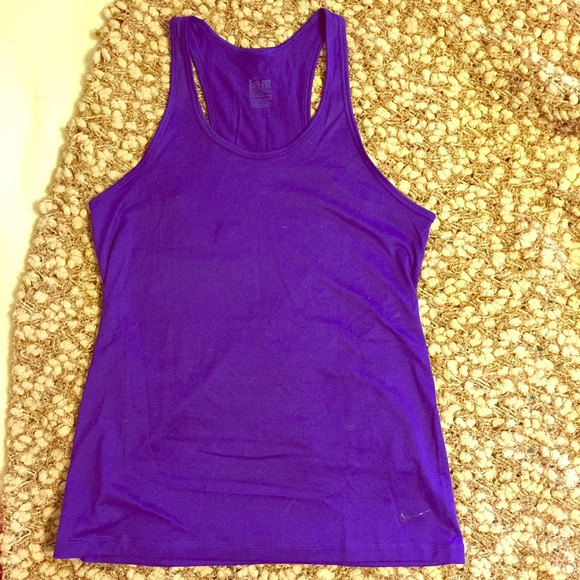 💜NIKE Dry-Fit Tank Royal Purple💜