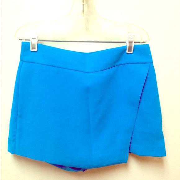 J. Crew Blue Skort