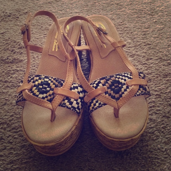 Cute platform sandals.