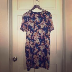 J. Crew Silk Dress in Antique Floral