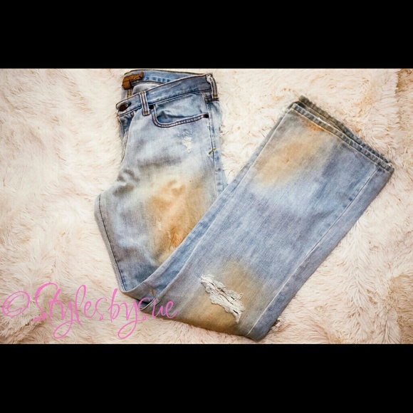 Abercrombie & Fitch Denim - Abercrombie & Fitch Dirt and Destroyed Jeans NWOT