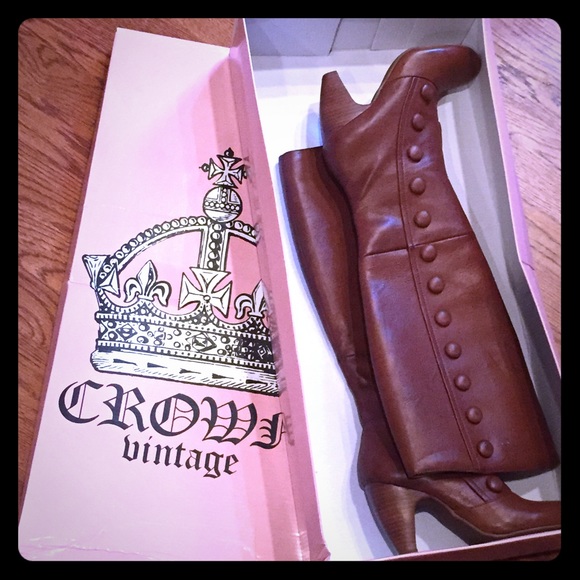 Crown Vintage Shoes - Sold To Gina🎉Crown Vintage Lani High Knee Boots