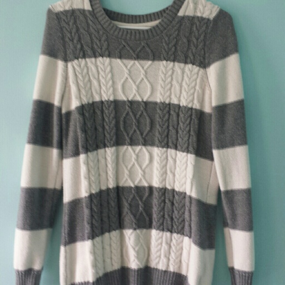 Long grey sweater