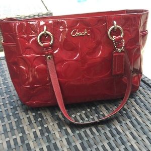Coach limited holiday edition bag