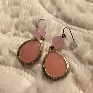 Pretty pink earrings
