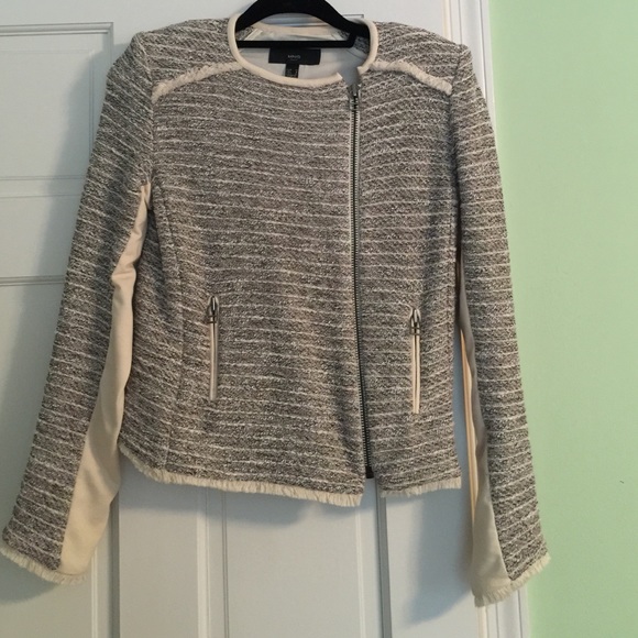 MNG motto jacket soft styling