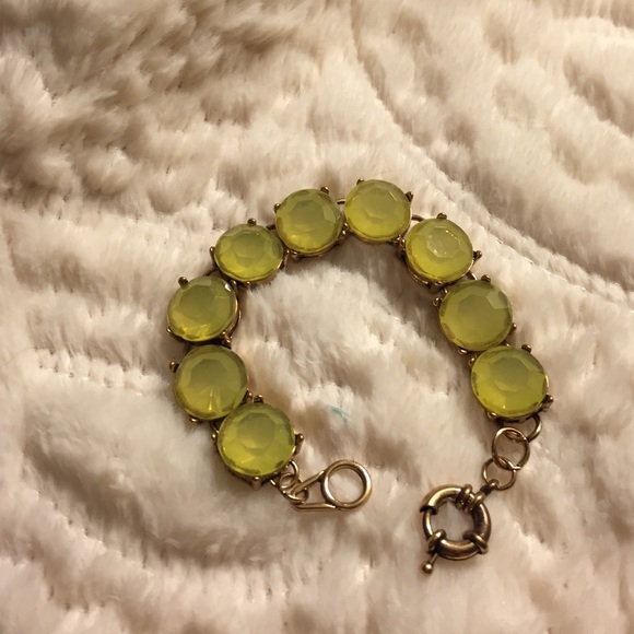 Neon yellow bracelet